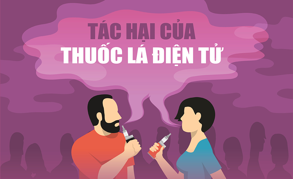 Tuyên truyền về tác hại của thuốc lá điện tử 